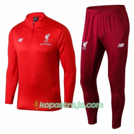 Liverpool Tränings Sweatshirtställ Röd 2018/19